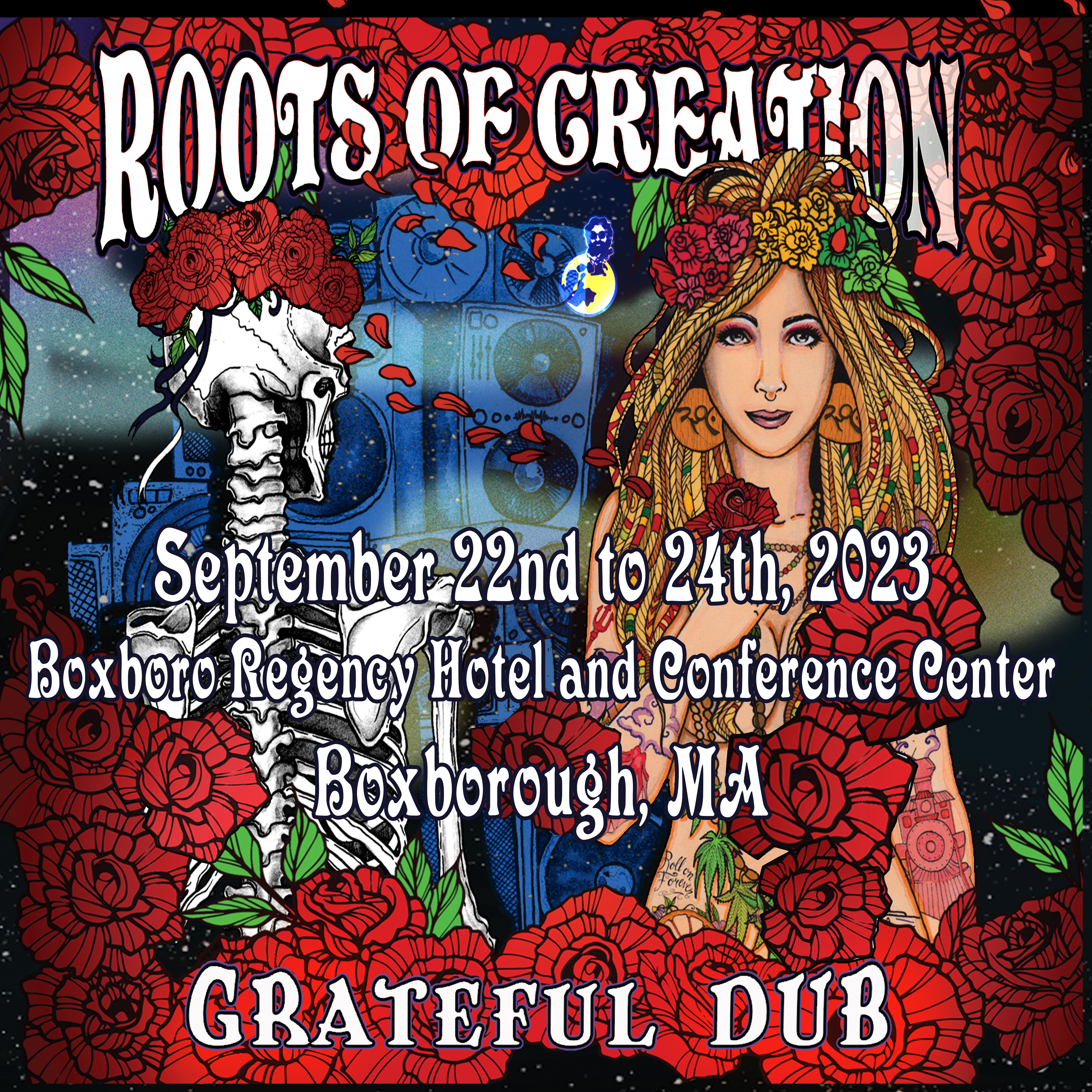 RoC (Roots of Creation) has taken on a unique new project: Grateful Dub: a Reggae-infused tribute to the Jerry Garcia & The Grateful Dead.